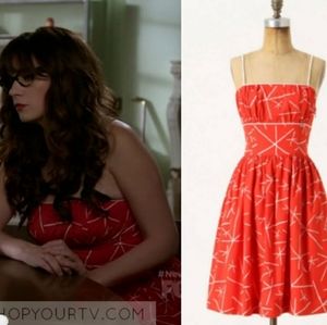 Anthropologie Nostalgic Asterisks Dress